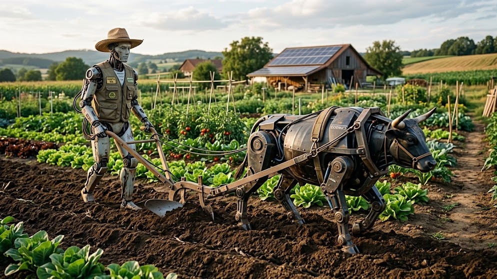 Desarrollo Rural. Imagen hecha con IA.