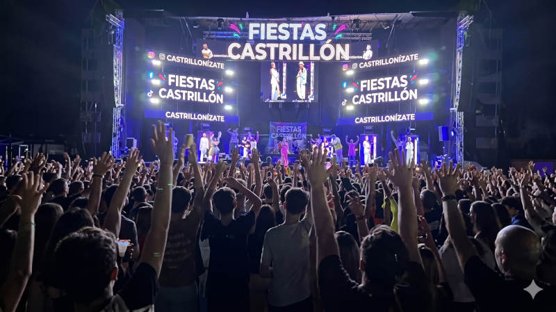 Fiestas en Castrillón - Imagen hecha por IA