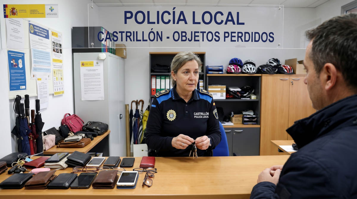 Objetos Perdidos - Imagen generada por IA