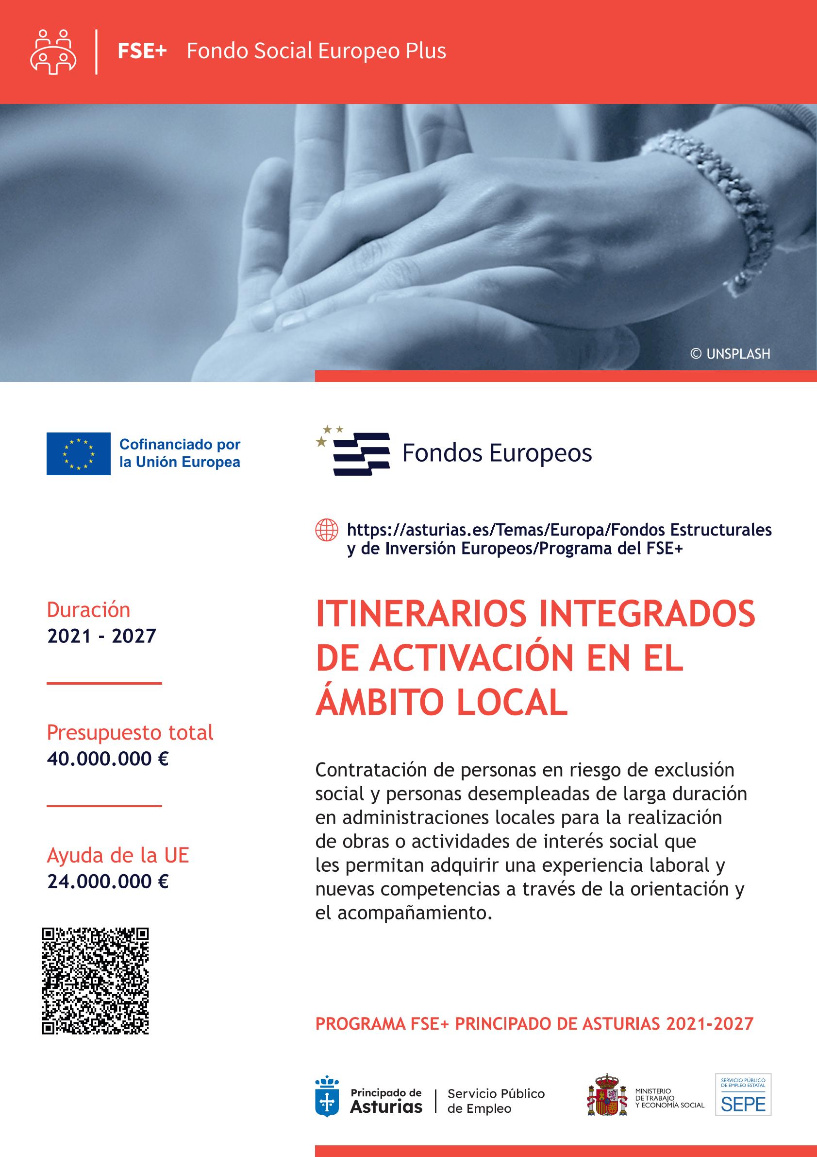 Cartel publicidad planes de empleo 2023