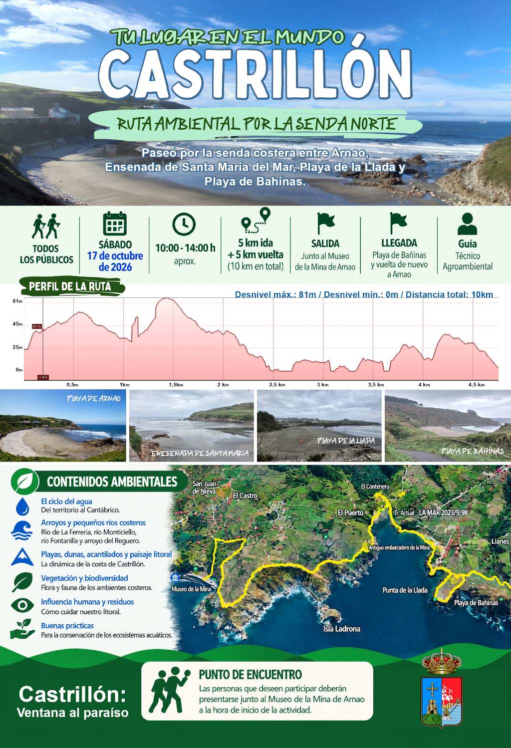 Ruta ambiental por la Senda Norte