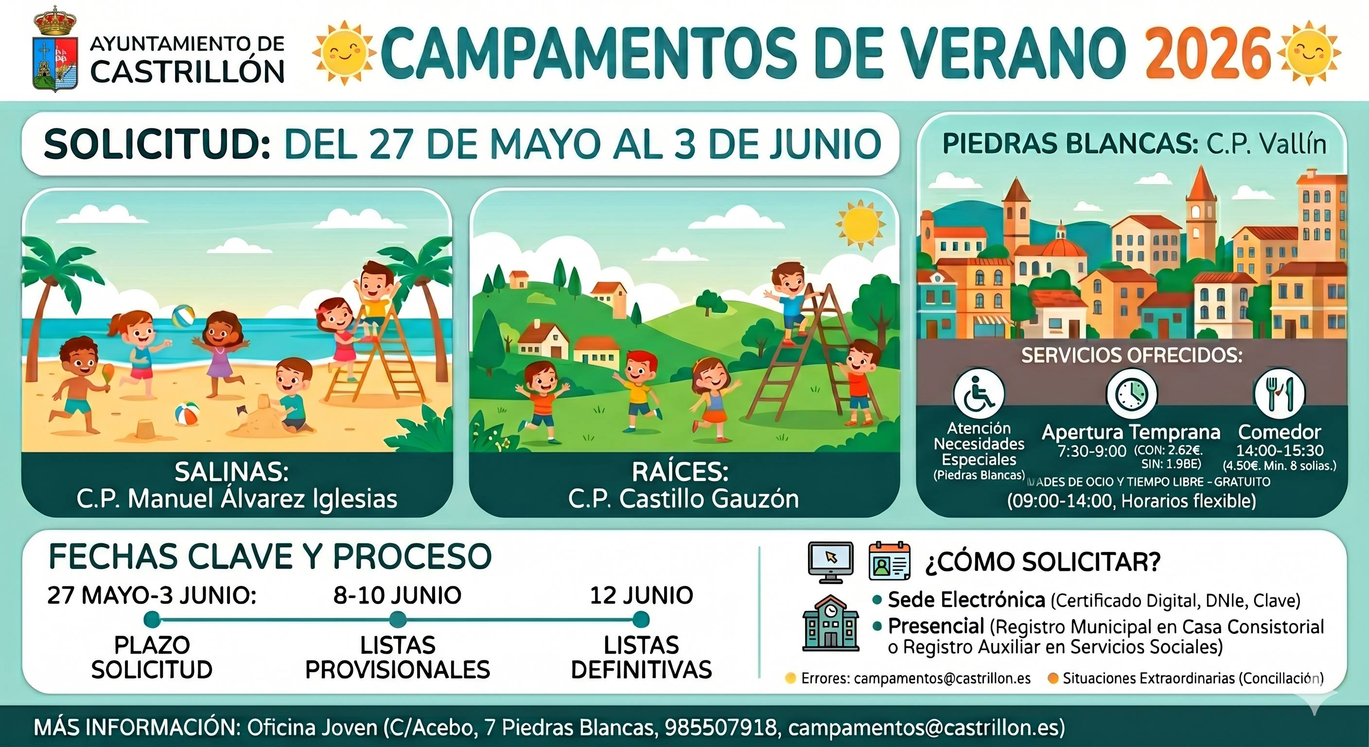 Campamentos Verano 2026